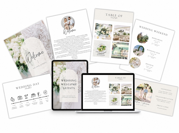 Wedding Welcome Guests Planner